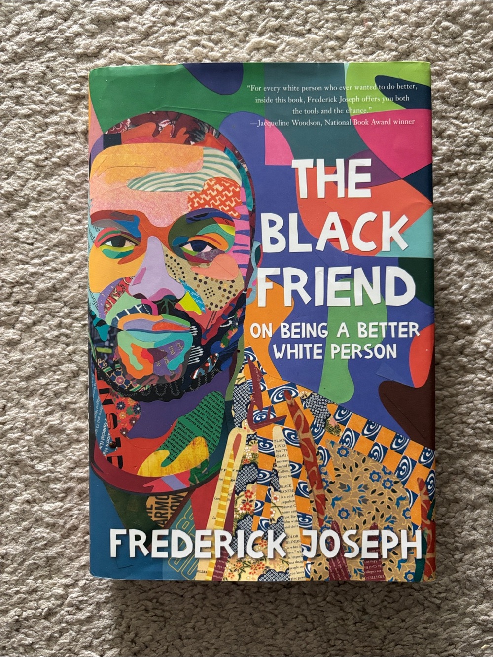 The Black Friend by Frederick Joseph - Colorful Multicolor Cover